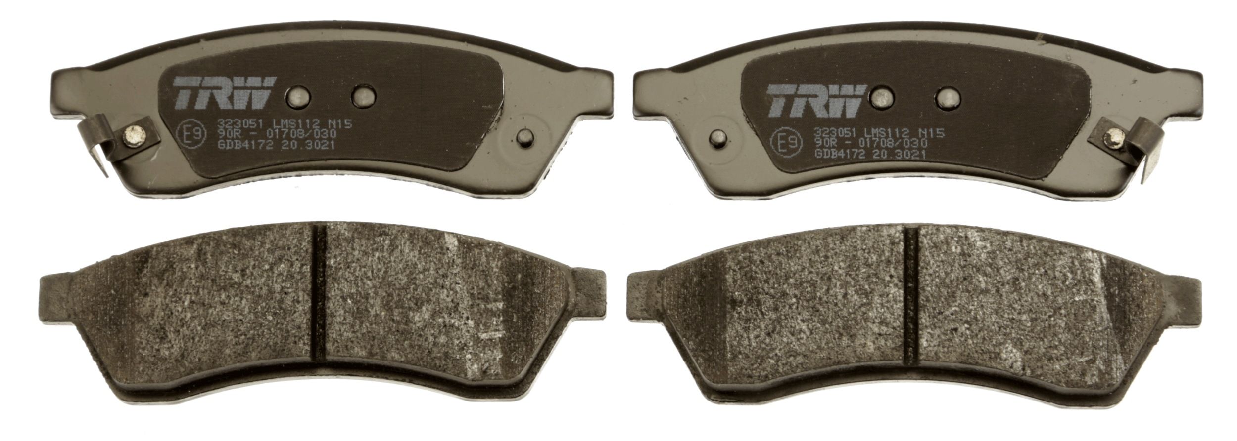 TRW DISC BRAKE PADS - TecDoc 2