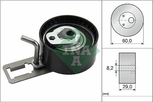 Tensioner Pulley, timing belt 531 0850 10