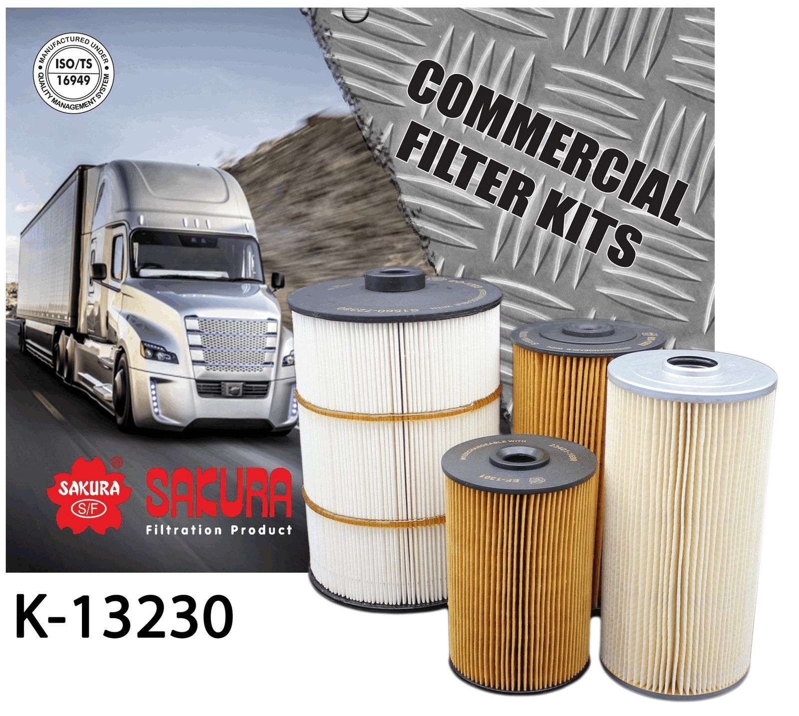 TRUCK FILTER KIT HINO FN1E - TecDoc Only
