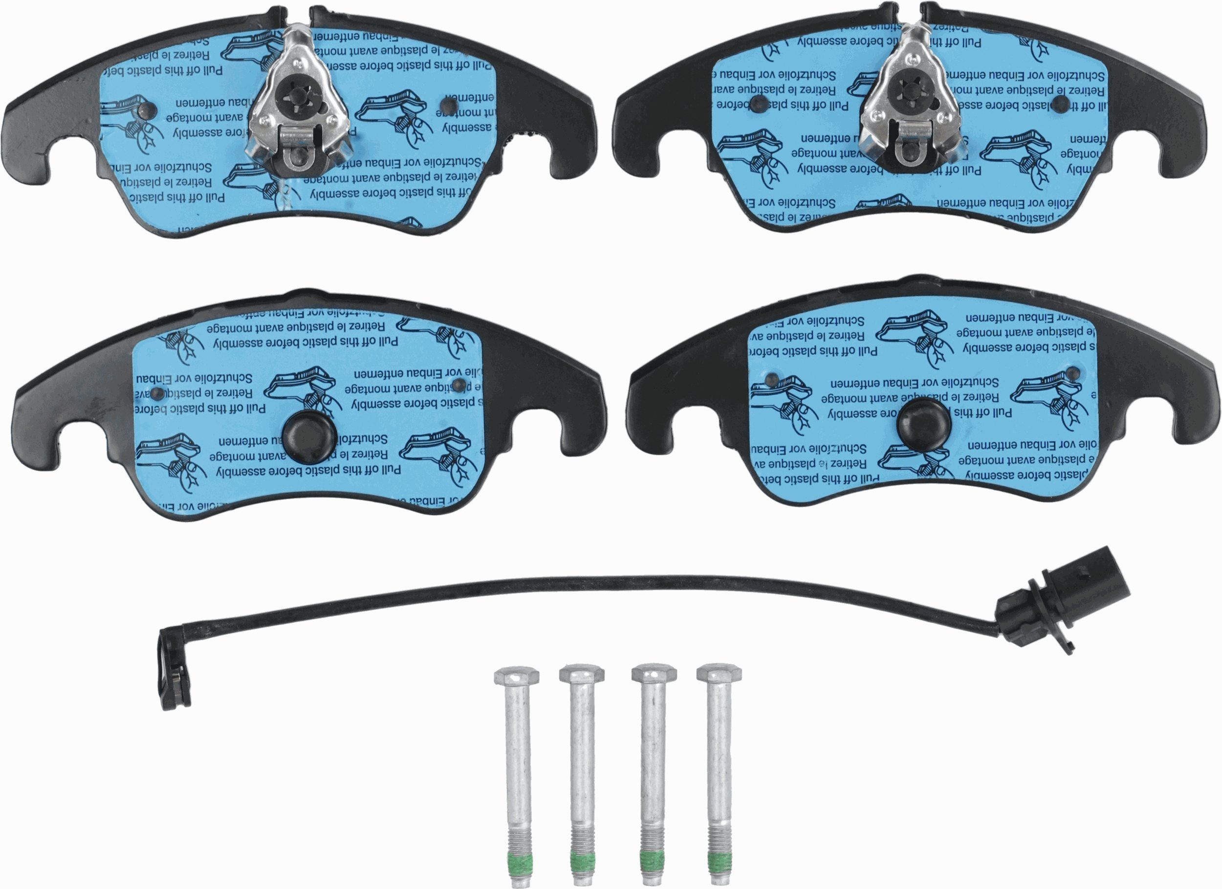 TRW DISC BRAKE PADS - TecDoc 2