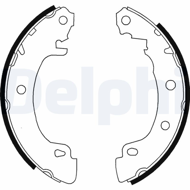 BRP BRS1724 Brake Shoe Set