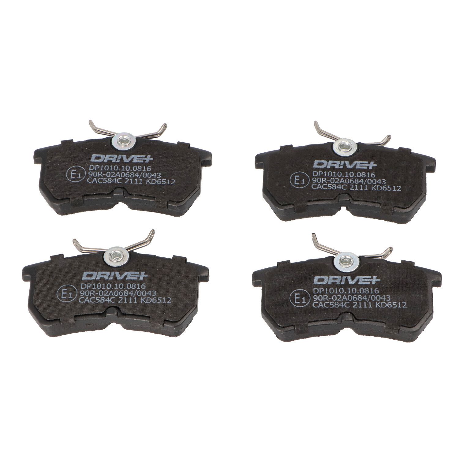 Bremsbelagsatz, Scheibenbremse