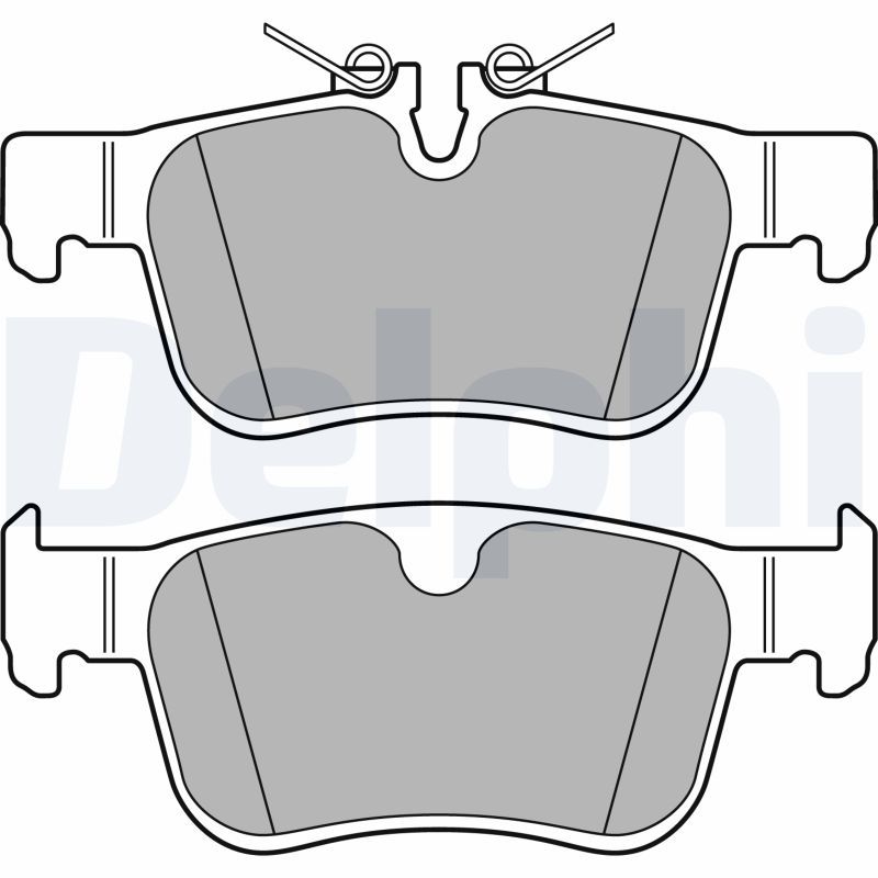 Brake Pad Set, disc brake LP3312