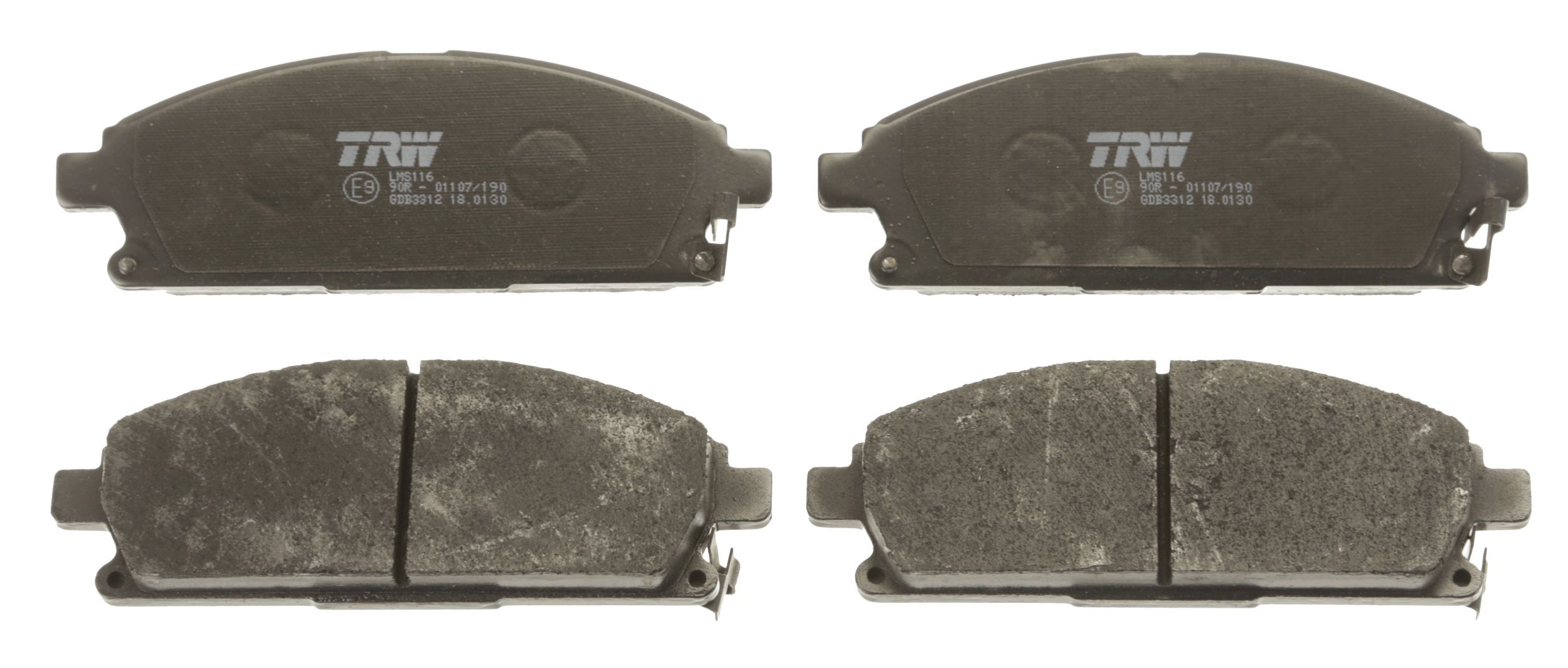 TRW DISC BRAKE PADS - TecDoc 2