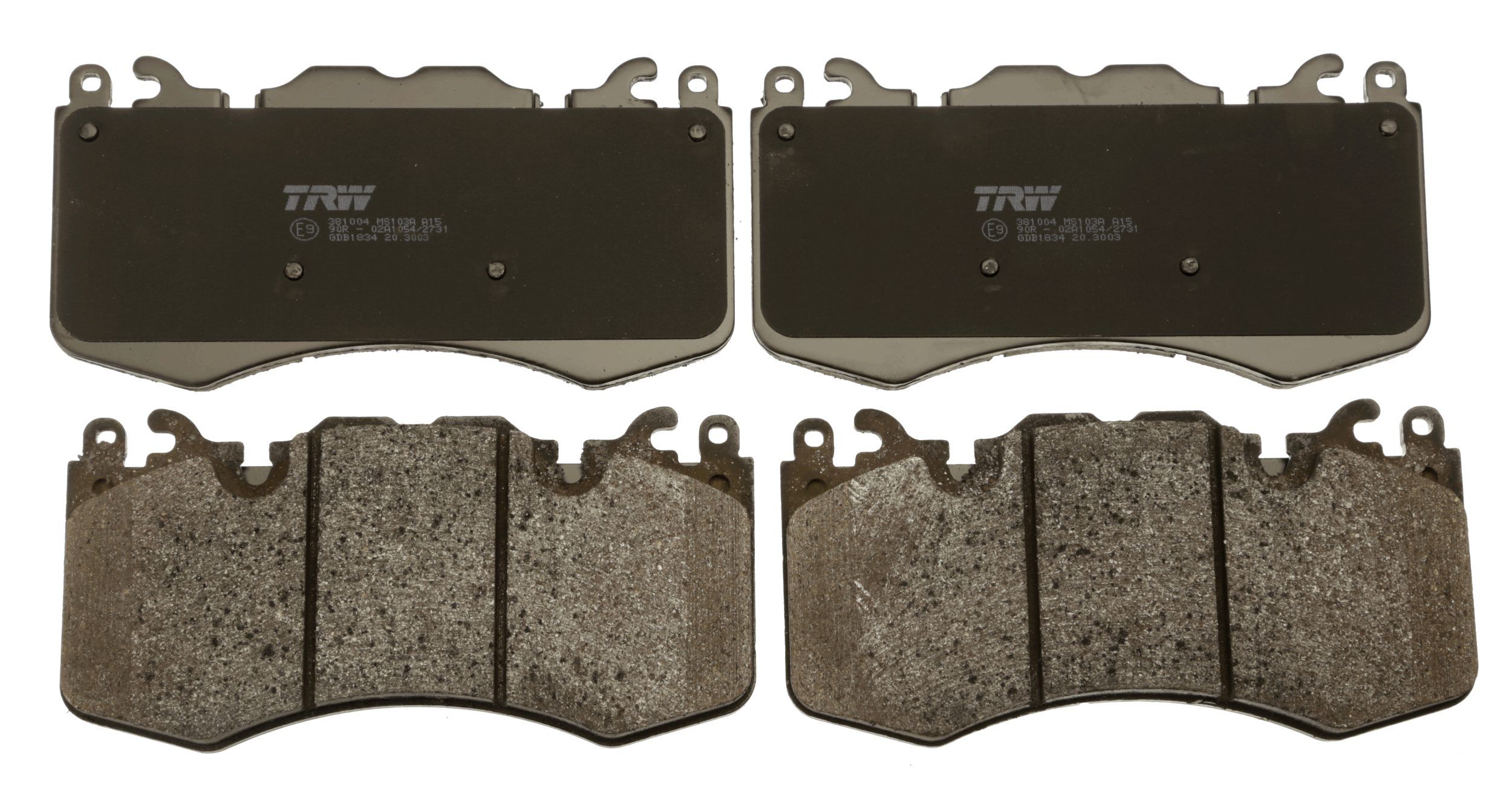 TRW DISC BRAKE PADS - TecDoc 2