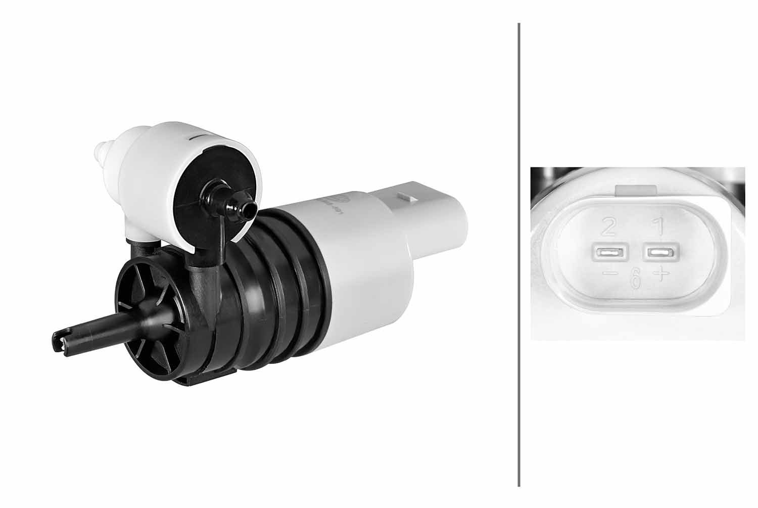Hella 8TW 006 848-691 Waschwasserpumpe, Scheibenreinigung
