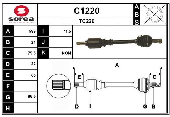 TRANS CITROEN ZX  .