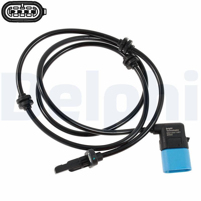 DELPHI SS21253-12B1 - Sensor, Raddrehzahl