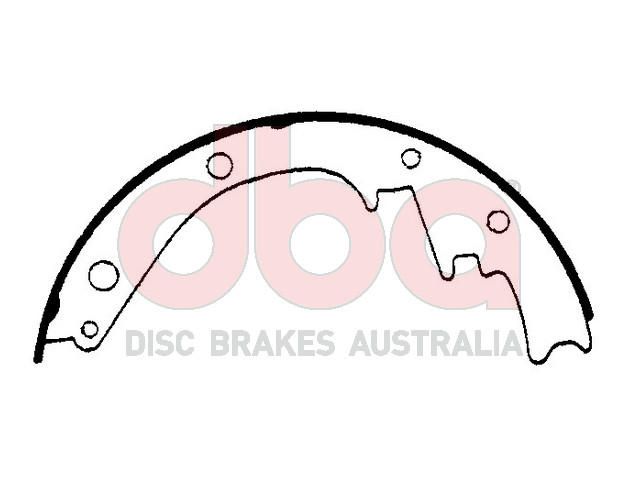 Street Series Brake Shoes [GM Suburban  283mm] - TecDoc Only