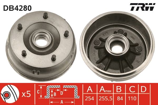 TAMBOUR DE FREIN  9900