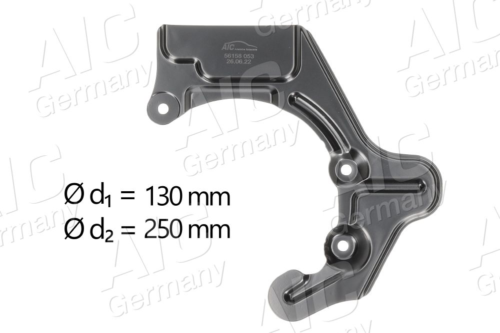 AIC 56158 - Spritzblech, Bremsscheibe