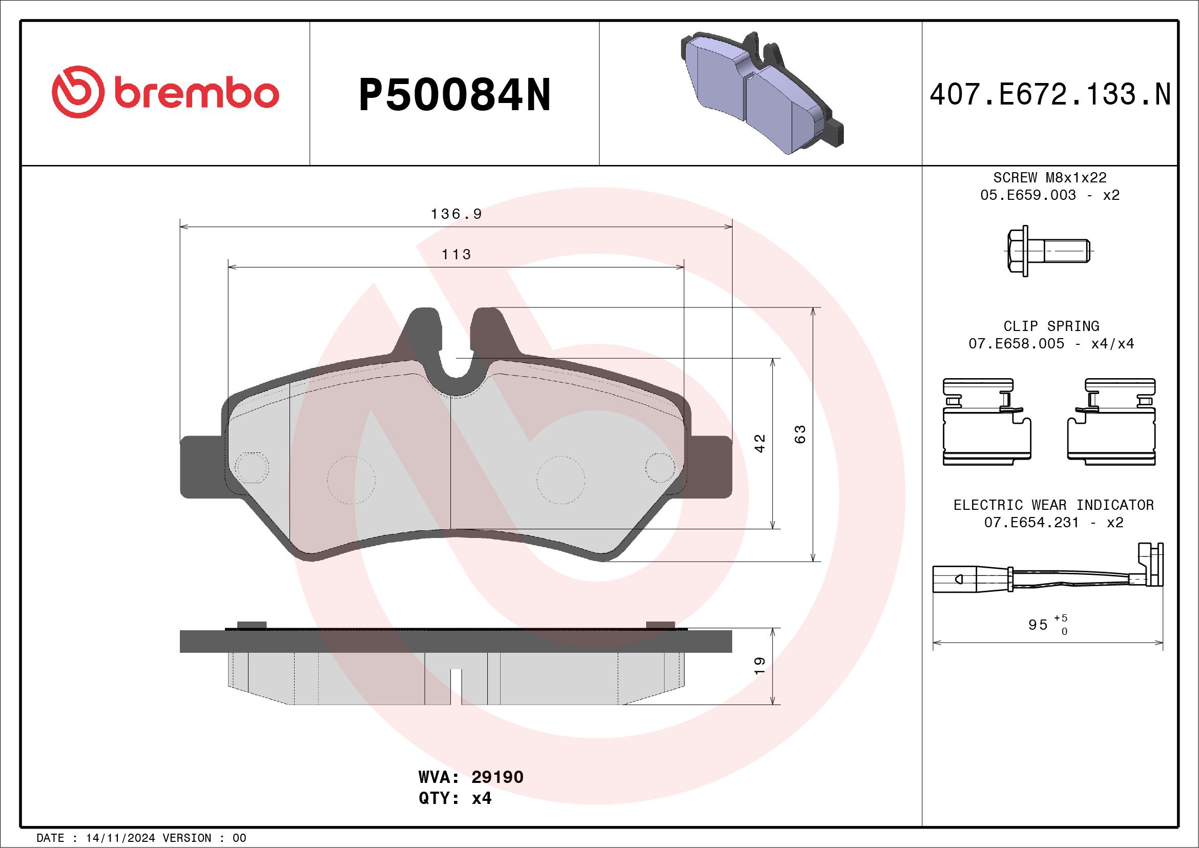 MERCEDES BENZ SPRINTER 3.0 09- (RR) - TecDoc 1