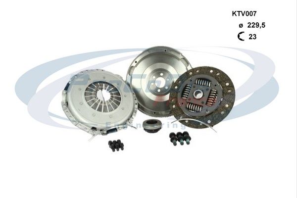 KIT D EMBRAYAGE + VOLANT MOTEUR