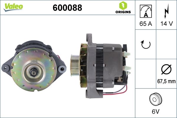 ALT NE VOLVO PENTA 65-M