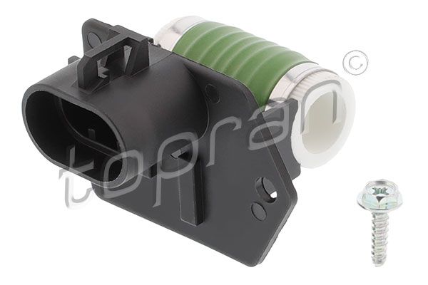 Topran Radiator Fan Motor TOPRAN 601 624 Series Resistor, electric motor (radiator fan) | Fastparts