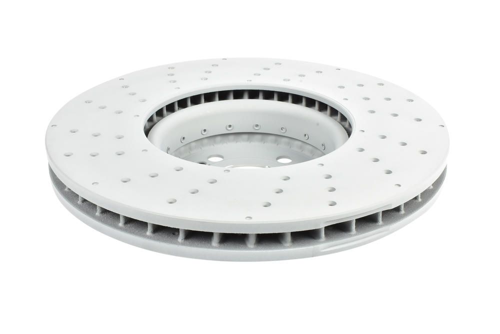 Hybrid Composite Rotor OE X-Drilled [ Mercedes C250, C300, C350 & C205, 2014-> / E200D & E220D 10/16->  F ] - TecDoc 2