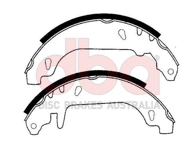 Street Series Brake Shoes [Renault 19 180mm] - TecDoc Only