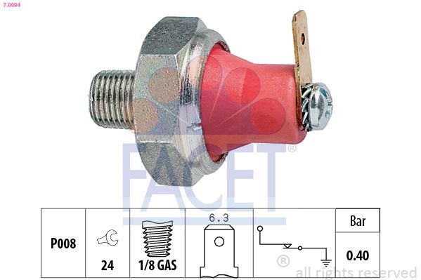 Oil Pressure Switch 7.0094