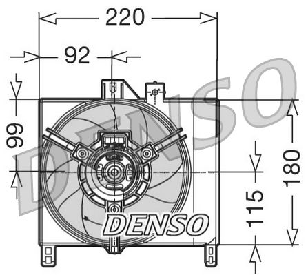 Ventilador, refrigeración del motor