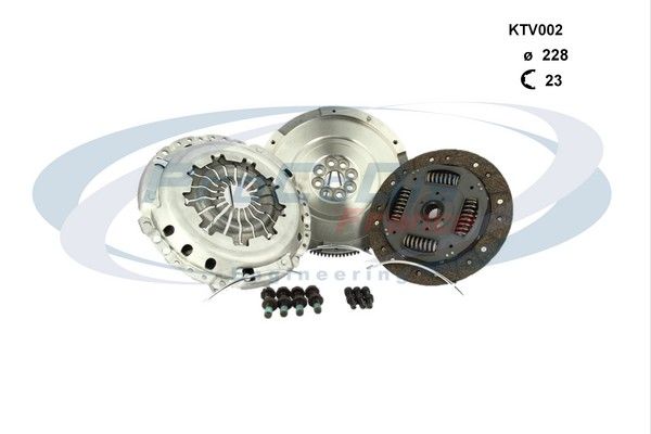 KIT D EMBRAYAGE + VOLANT MOTEUR