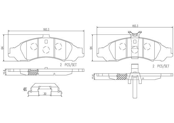 HOLDEN COMMODORE VZ 04-07 (FRT) - TecDoc Only