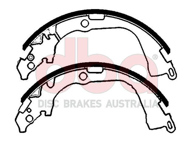 Street Series Brake Shoes [Volkswagen Amarok 295mm] - TecDoc Only