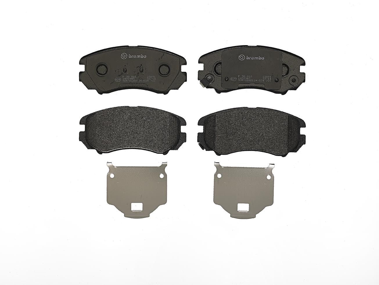 Brembo P 30 018 Bremsbelagsatz, Scheibenbremse