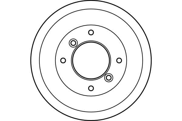 TRW BRAKE DRUM - TecDoc 2