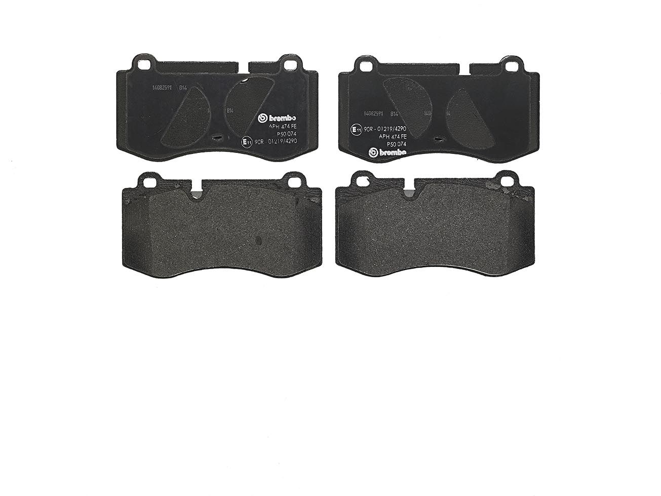 Brembo P 50 074 Bremsbelagsatz, Scheibenbremse