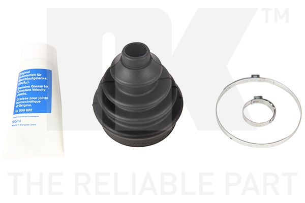 Faltenbalgsatz, Antriebswelle