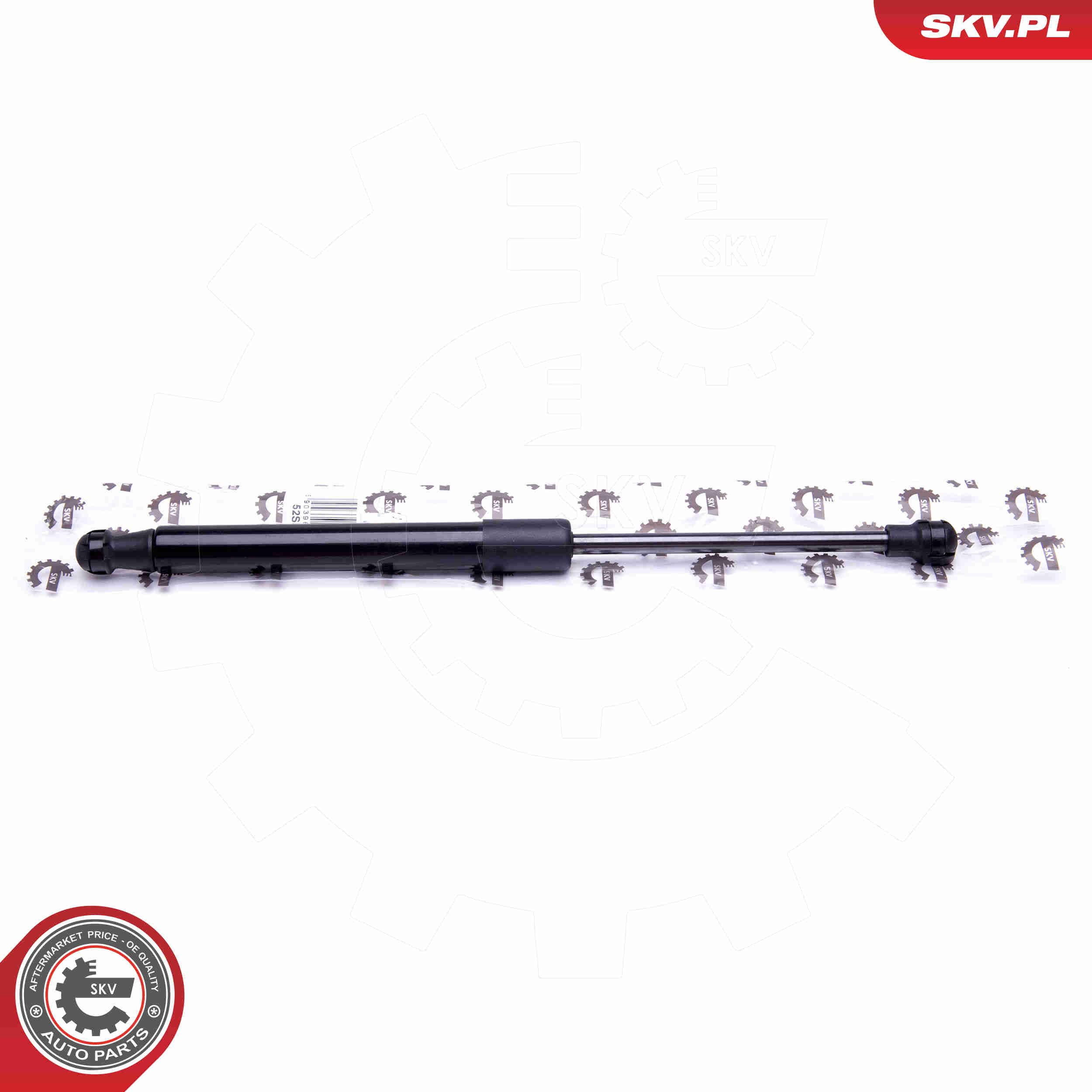 Gasfeder, Motorhaube