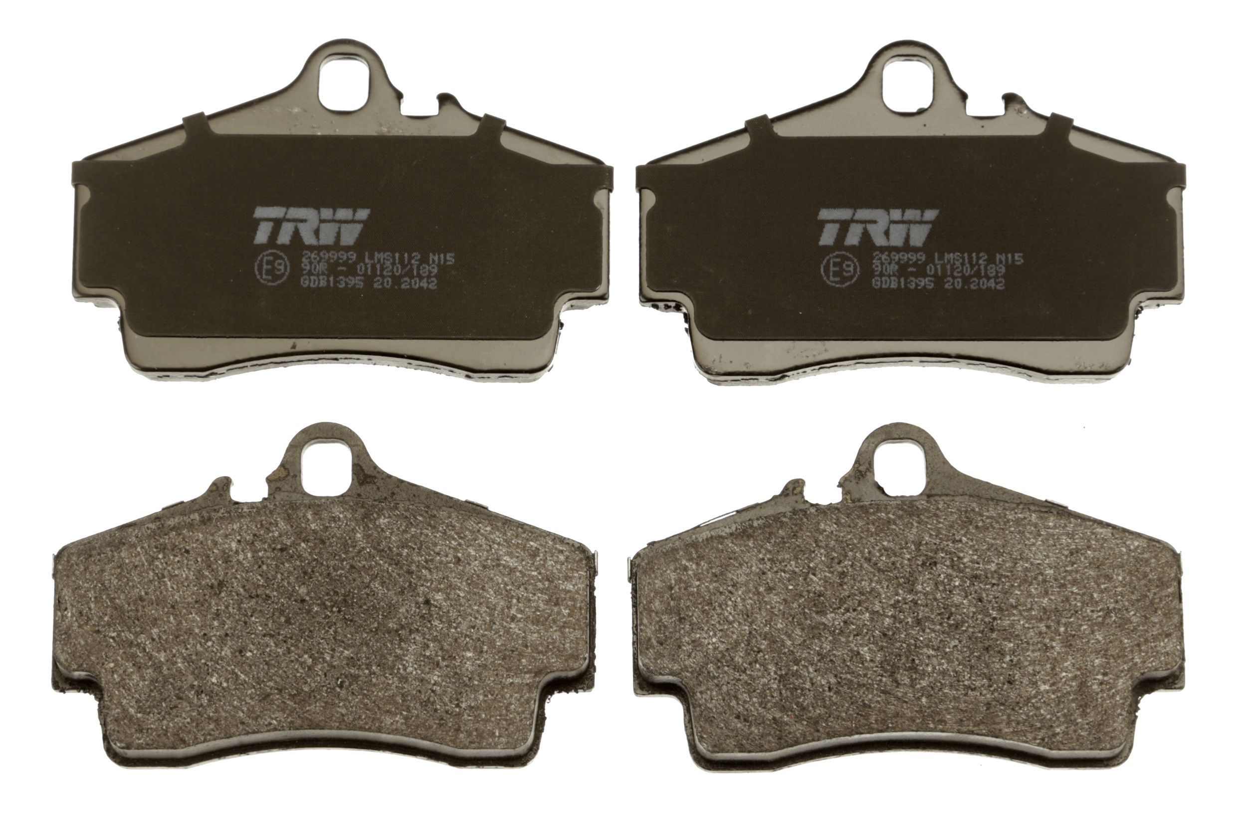 TRW DISC BRAKE PADS - TecDoc 2