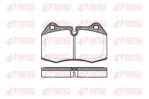 Premium Front Brake Pad Set Premium Front Brake Pad Set