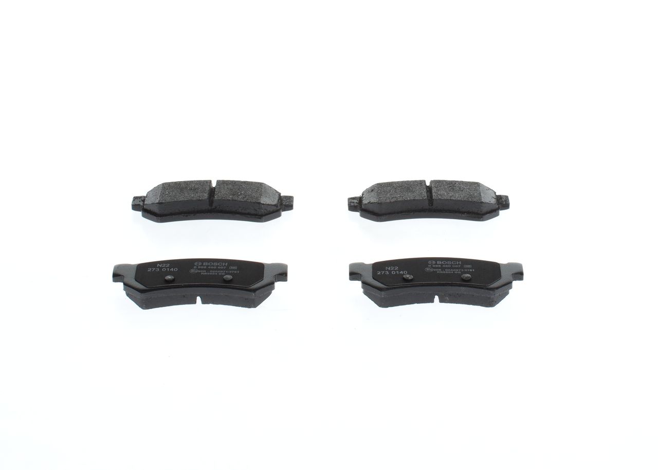 Brake Pad Set, disc brake 0 986 460 007