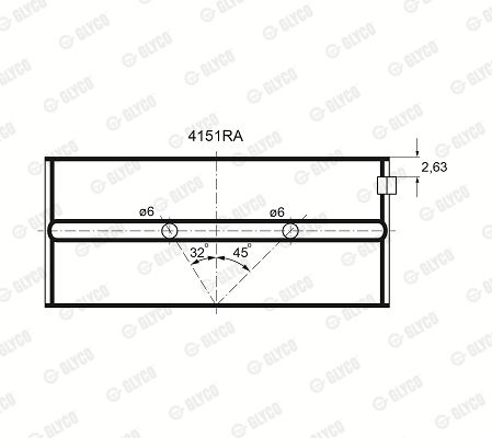 4151RA GLYCO csapágy