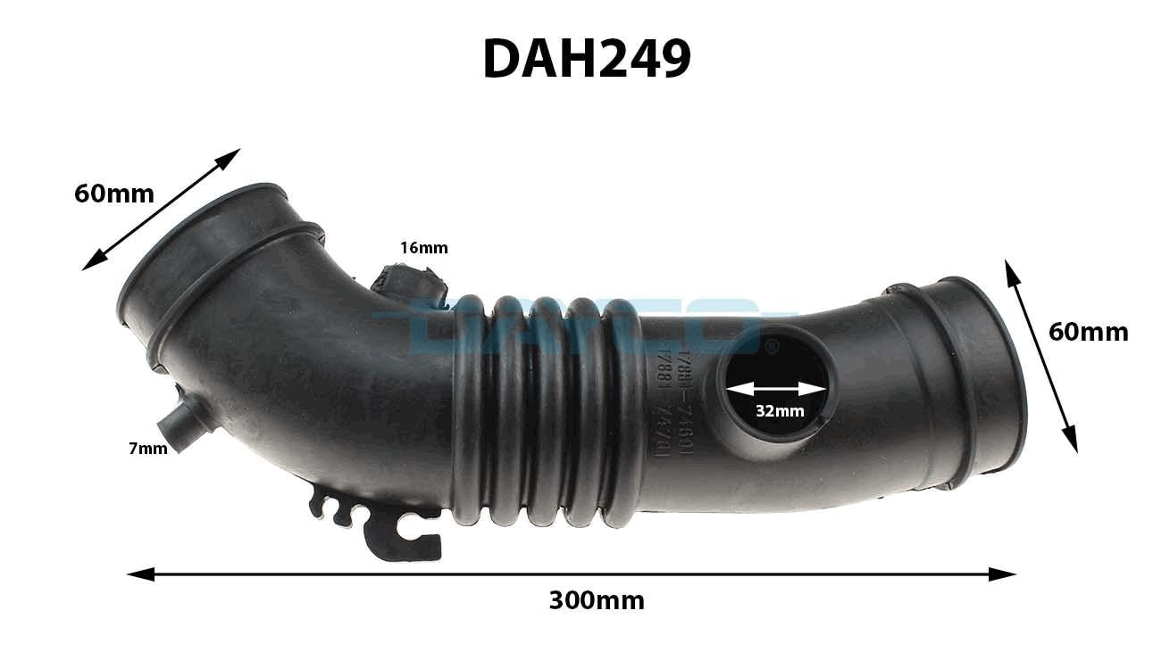 DAYCO AIR INTAKE HOSE - TOYOTA - TecDoc Only
