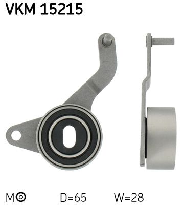 SKF VKM 15215 Tensioner Pulley, timing belt