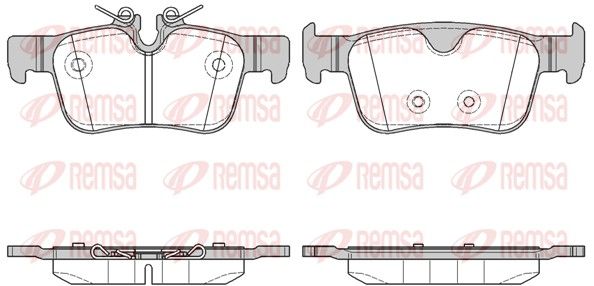 Brake Pad Set, disc brake 1551.10