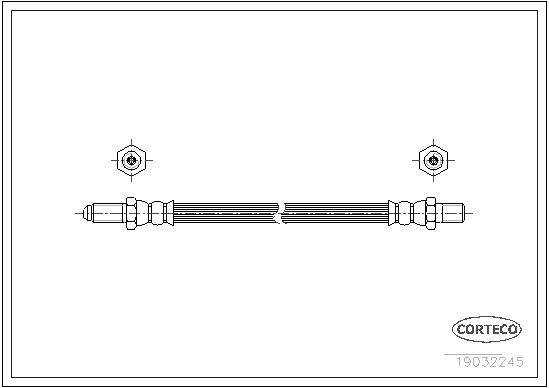 FLEXIBLE DE FREIN ROVER GROUP  0705