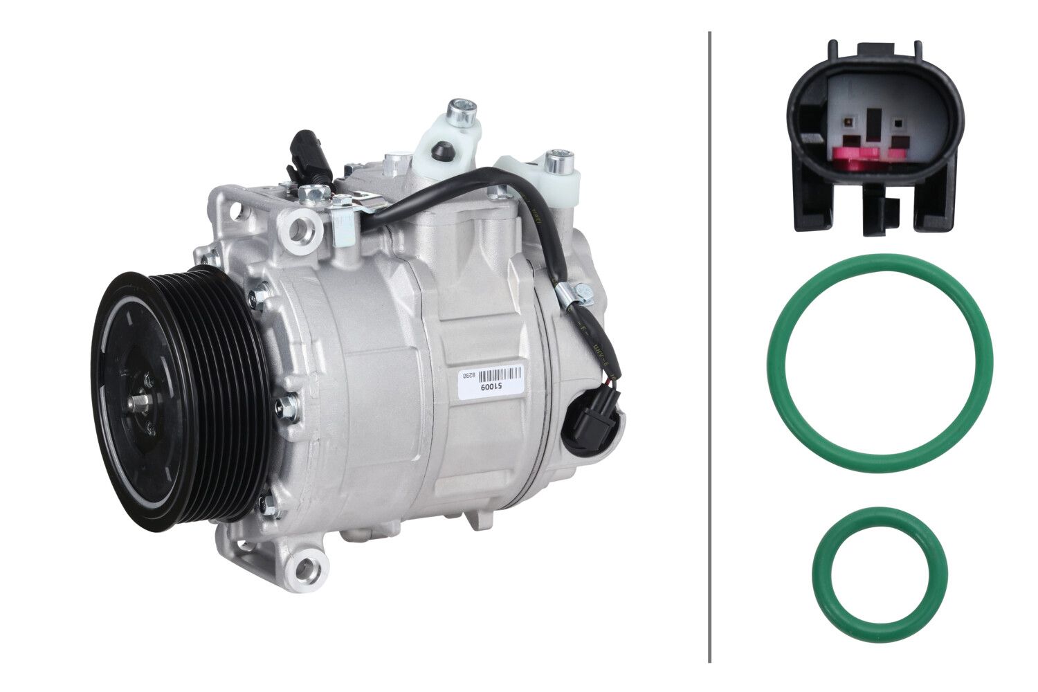8FK 366 201-741 HELLA >>> Easy2Fit <<< kompresszor, klíma