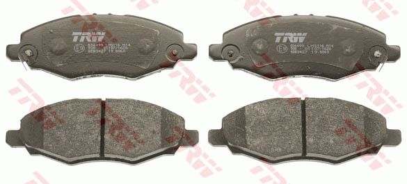 TRW DISC BRAKE PADS - TecDoc 2