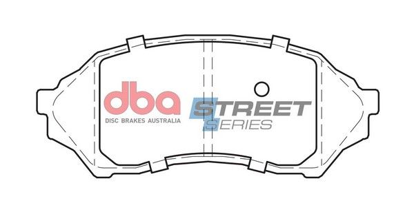 DBA SS STREET SERIES BRAKE PADS [ Ford & Mazda 1998-2014 F ] - TecDoc Only