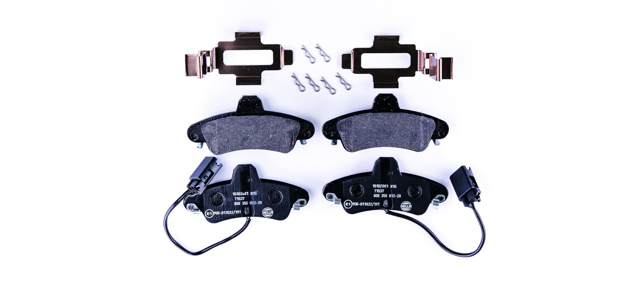 Bremsbelagsatz, Scheibenbremse