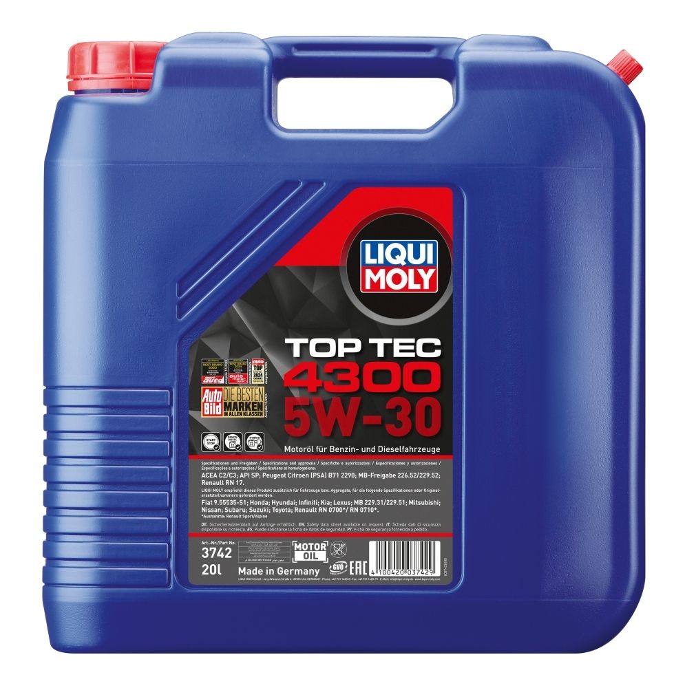 LIQUI MOLY 3742 - Top Tec 4300 5W-30