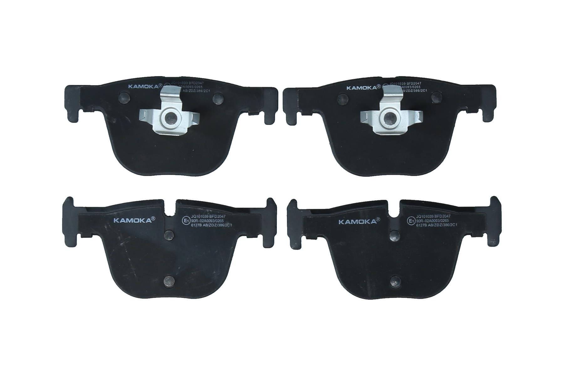 Bremsbelagsatz, Scheibenbremse