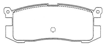 Juego de balatas de freno
