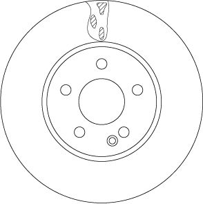TRW BRAKE DISC - TecDoc 2