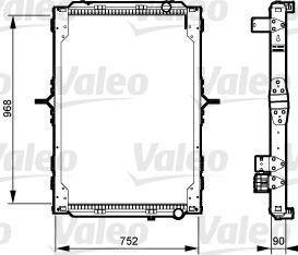 RADIATEUR RENAULT TRUCKS KERAX  NET