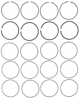 Juego de anillo para pistón