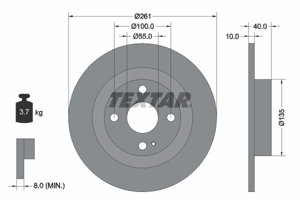 Brake Disc 92130200